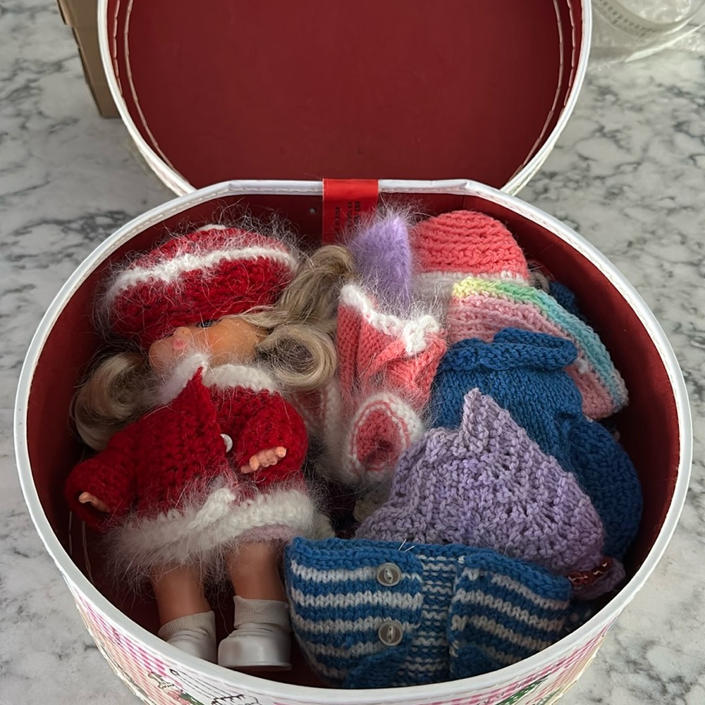 Doll with extras in Collector Hollie Hobbie Case